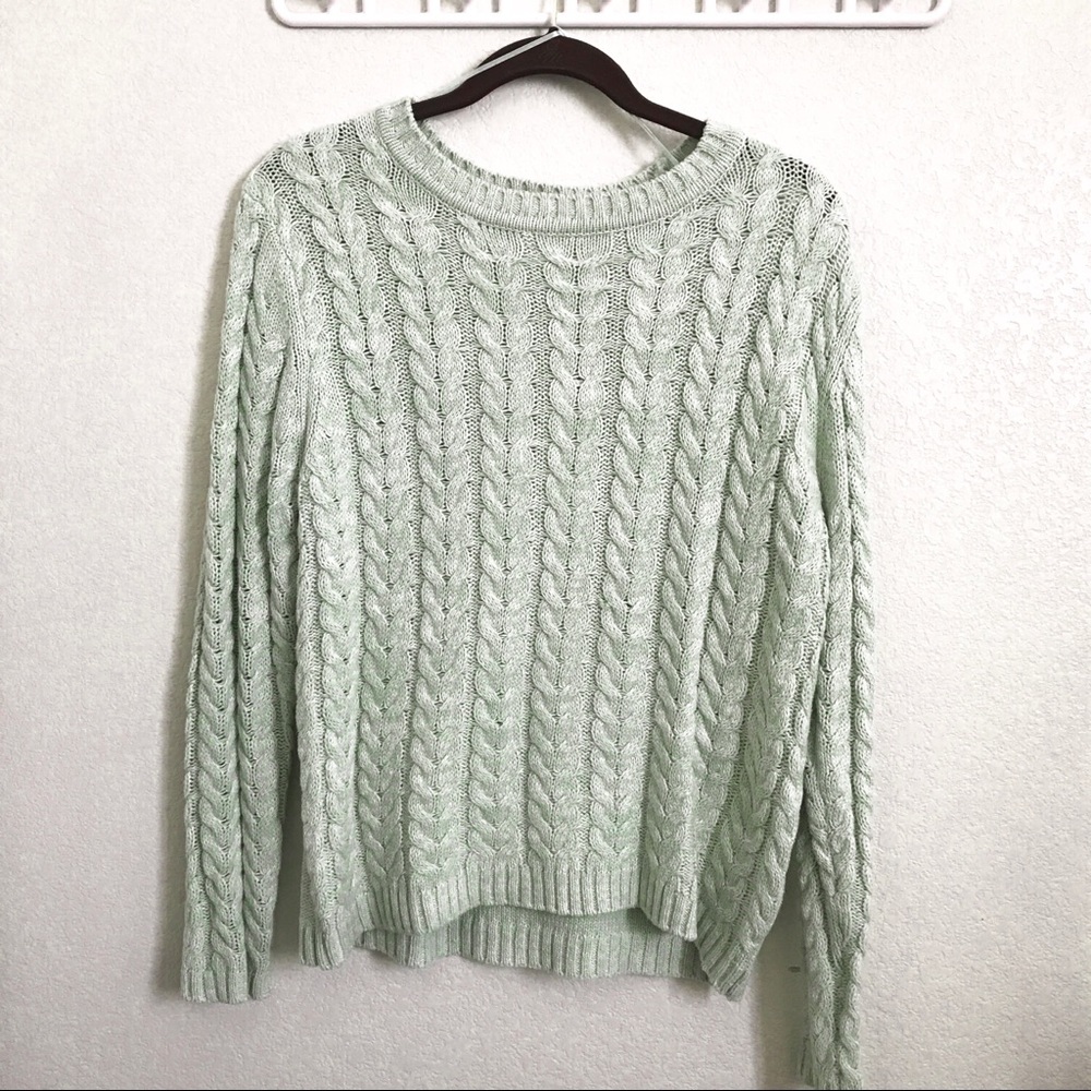 Mint / light green sweater / jumper from Cotton On